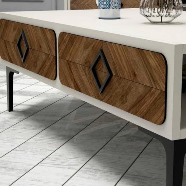 Журнальный столик Trendy Samba GTR000637 Кремовый photo 5