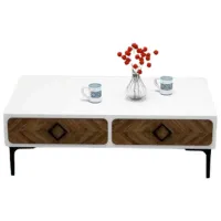 Măsuță de cafea Trendy Samba GTR000640 White
