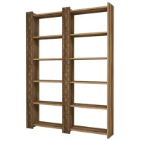 Etajeră Trendy City 2 170 x 124.6 x 24.2 cm / PAL / Walnut
