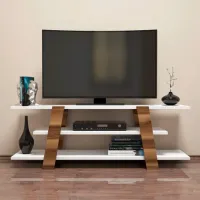 Тумба под телевизор Trendy Цветок 42 x 120 x 33см / ДСП photo 4