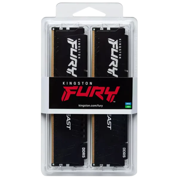 Memorie RAM Kingston FURY Beast KF560C36BBE2K2-32 DIMM / DDR5 / 32 GB photo 3