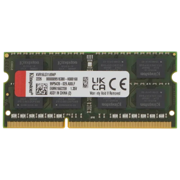 Memorie RAM Kingston ValueRam KVR16LS11/8WP SO-DIMM / DDR3 / 8 GB photo 1