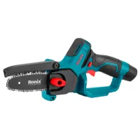 Цепная пила Ronix 8107K Аккумуляторный/ Синий
