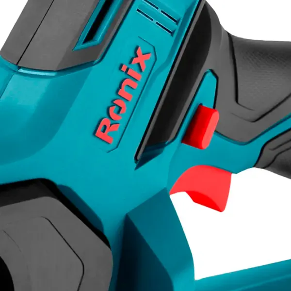 Цепная пила Ronix 8107K Аккумуляторный/ Синий photo 3