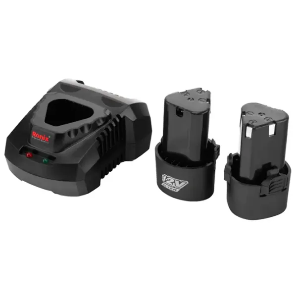 Цепная пила Ronix 8107K Аккумуляторный/ Синий photo 6