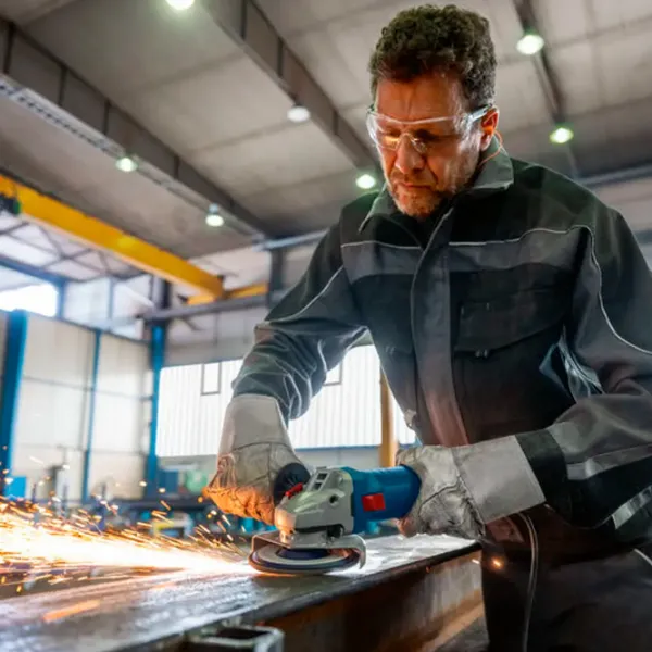 Шлифовальная машина Bosch GWS 12-125 Угловая / 1200 Вт / Синий photo 4