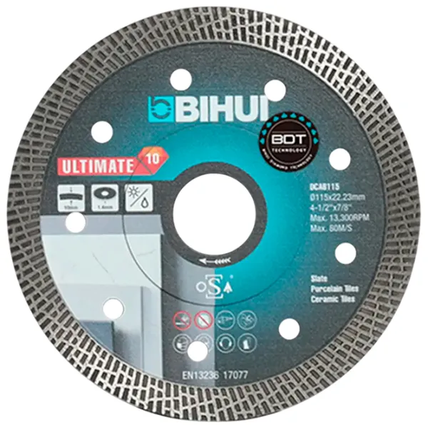 Disc diamantat continuu BIHUI DCAB115  photo 1