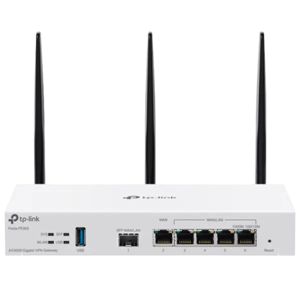 Router TP-Link Festa FR365 574 Mbit/s / 2402 Mbit/s / White photo 1
