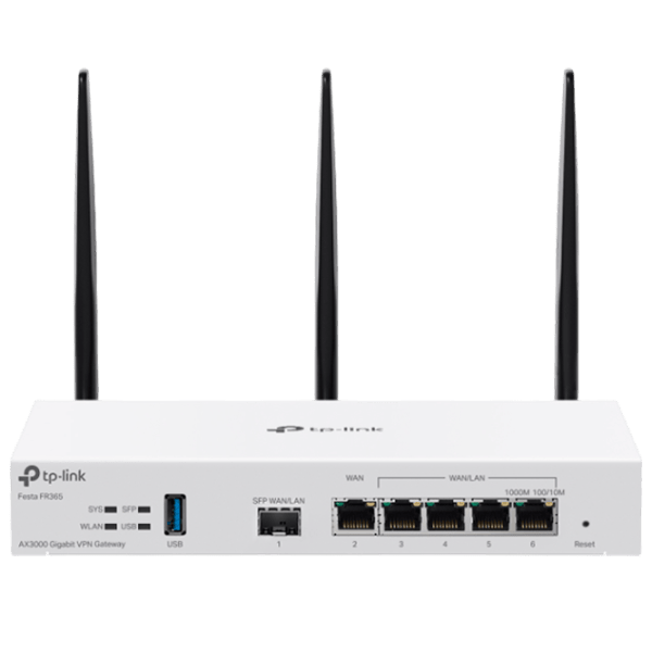 Router TP-Link Festa FR365 574 Mbit/s / 2402 Mbit/s / White photo 1
