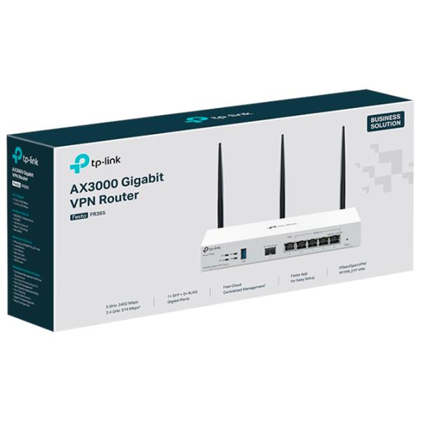 Router TP-Link Festa FR365 574 Mbit/s / 2402 Mbit/s / White photo 6