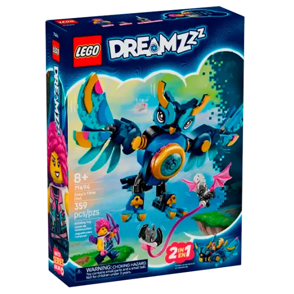 Конструктор LEGO Zoey's Time Owl Классический/ Синий photo 1