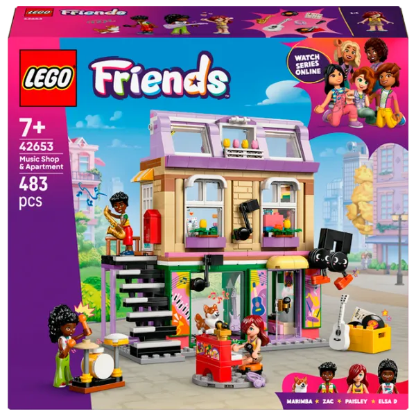 Constructor LEGO Music Shop & Apartment Clasic/ Multicolor photo 1