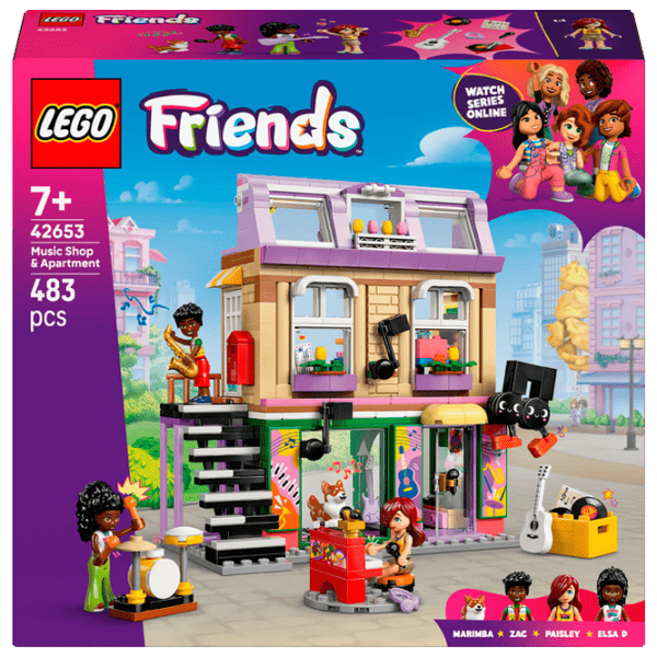 Constructor LEGO Music Shop & Apartment Clasic/ Multicolor photo 1