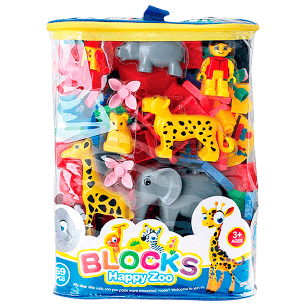 Конструктор Lulu Happy Zoo Классический/ Разноцветный photo 1
