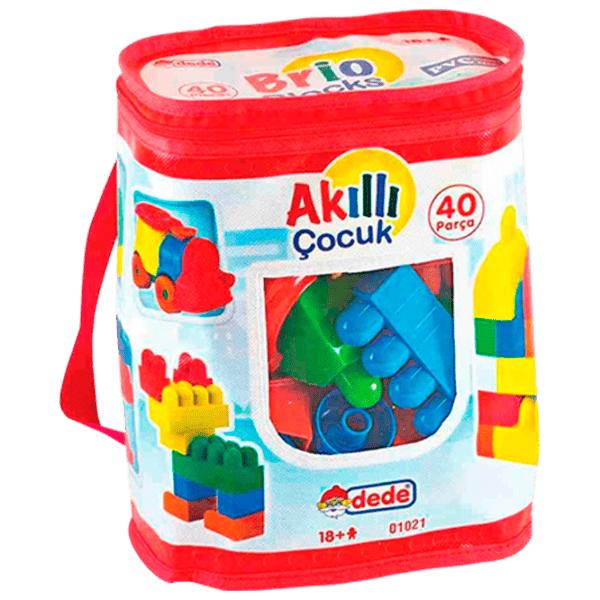 Constructor Dede Brio Blocks Clasic/ Multicolor photo 1
