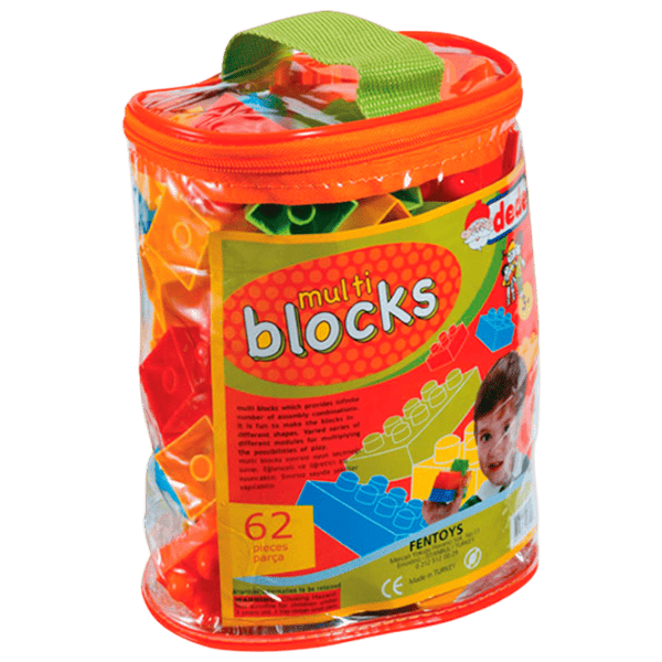 Constructor Dede Multi Blocks Clasic/ Multicolor photo 1