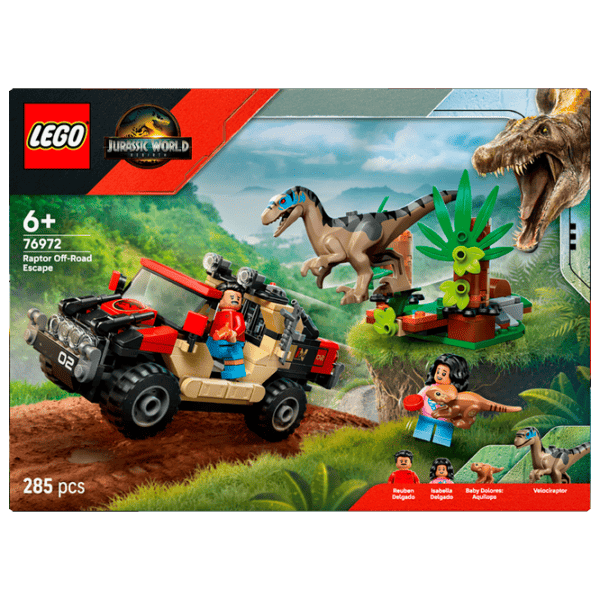 Constructor LEGO Raptor Off-Road Escape Scenă din film/ Brown photo 1