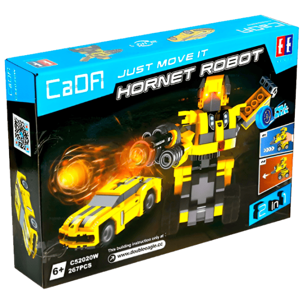 Конструктор CaDa Bumblebee Робот/ Желтый photo 1