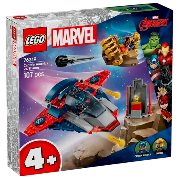 Конструктор LEGO Captain America vs. Thanos Классический/ Синий photo 1