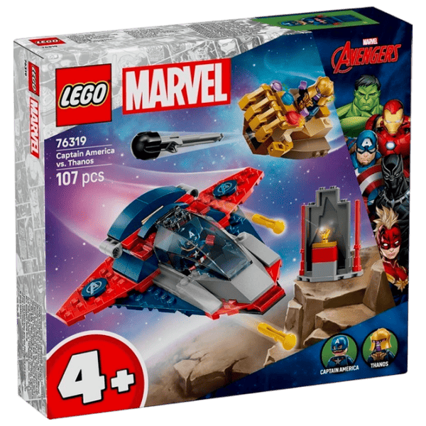 Конструктор LEGO Captain America vs. Thanos Классический/ Синий photo 1