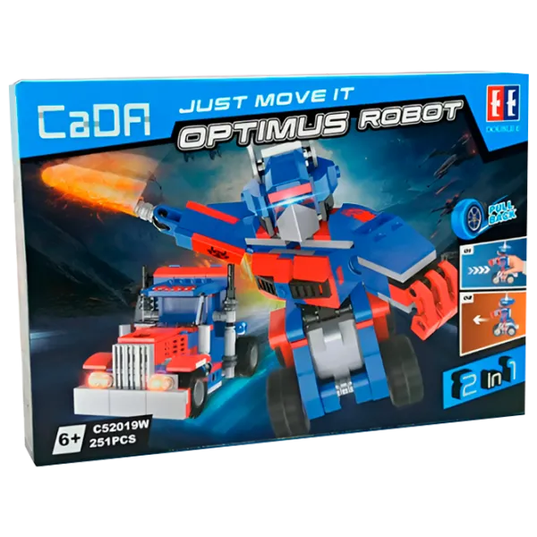 Конструктор CaDa Optimus Робот/ Синий photo 1