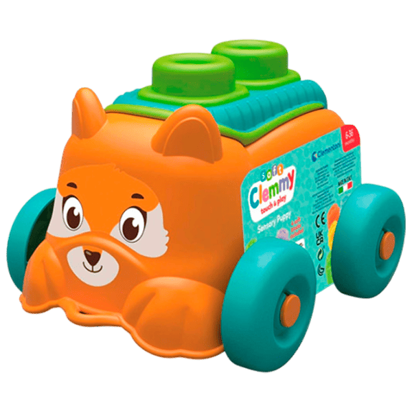 Constructor Clementoni Sensory Puppy Mașină/ Orange photo 1