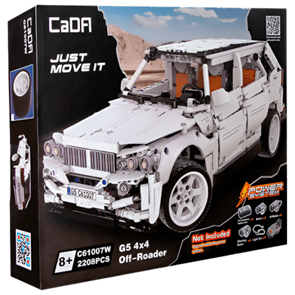 Конструктор CaDa BMW G5 SUV 4WD Автомобиль/ Белый photo 1