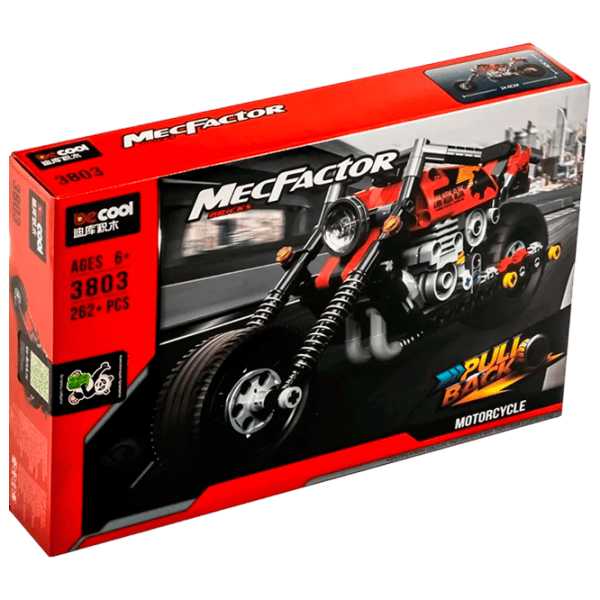 Constructor DeCool Motorcycle Transport/ Red photo 1