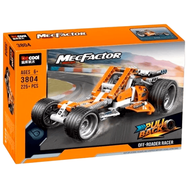 Constructor DeCool Off-Roader Racer Mașină/ Orange photo 1