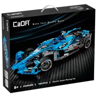 Конструктор CaDa Electric Super Racing Car Автомобиль/ Синий