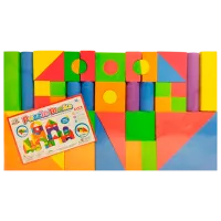 Конструктор Lulu Puzzle Blocks Классический/ Оранжевый