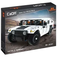 Конструктор CaDa Hummer Humvee Автомобиль/ Белый