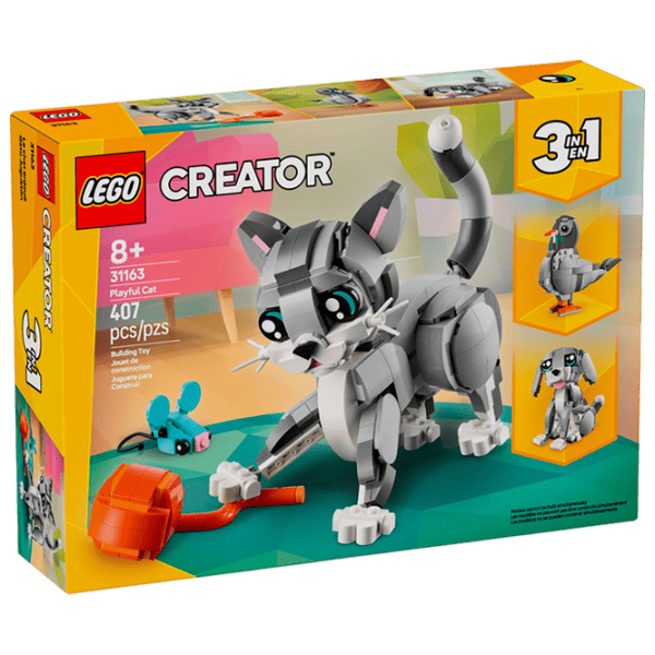 Constructor LEGO Playful Cat Clasic/ Gray photo 1