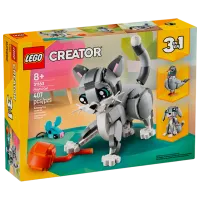 Constructor LEGO Playful Cat Clasic/ Gray