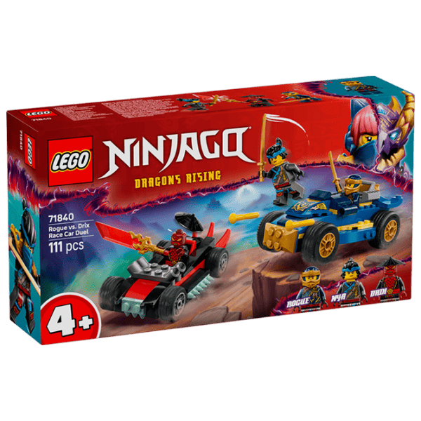 Constructor LEGO Rogue vs. Drix Race Car Duel Clasic/ Multicolor photo 1
