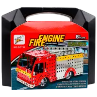 Конструктор Lulu Fire Engine Транспорт/ Красный