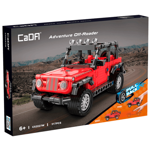 Конструктор CaDa Adventure Off Roader Автомобиль/ Красный photo 1