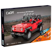 Конструктор CaDa Adventure Off Roader Автомобиль/ Красный