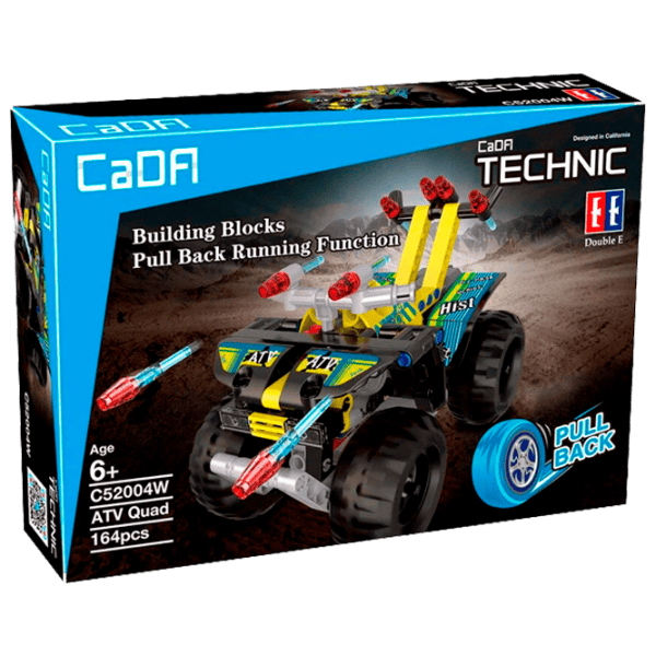 Конструктор CaDa ATV Quad Транспорт/ Серый photo 1
