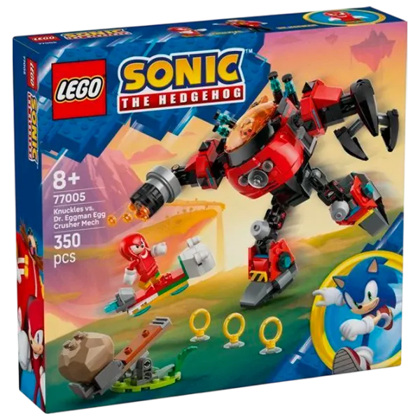 Конструктор LEGO Knuckles vs. Dr. Eggman Egg Crusher Mech Классический/ Синий photo 1