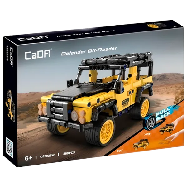 Конструктор CaDa Defender Off-Road Автомобиль/ Желтый photo 1