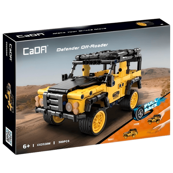 Конструктор CaDa Defender Off-Road Автомобиль/ Желтый photo 1
