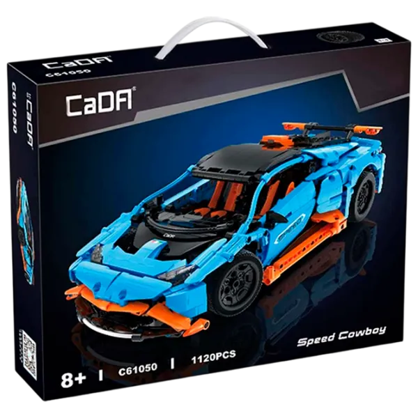 Конструктор CaDa Speed Cowboy Автомобиль/ Синий photo 1