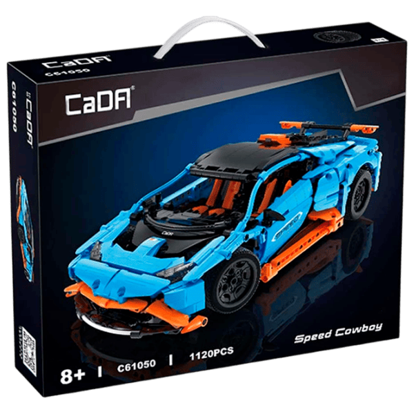 Конструктор CaDa Speed Cowboy Автомобиль/ Синий photo 1