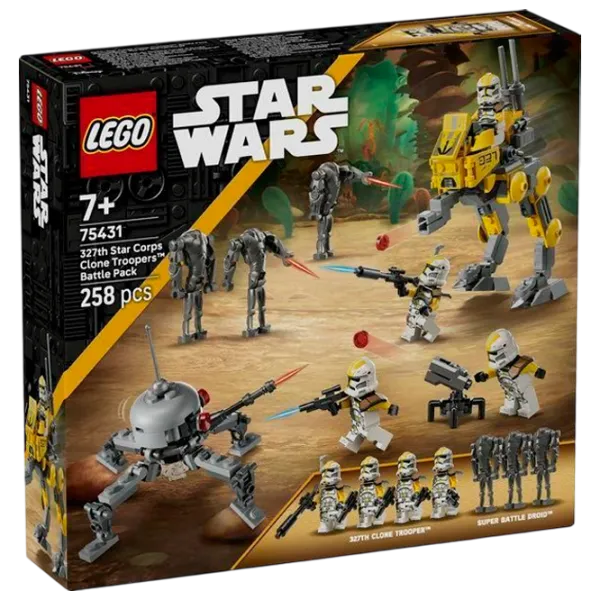 Конструктор LEGO 327th Star Corps Clone Troopers Battle Pack Классический/ Серый photo 1