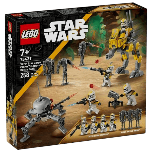Конструктор LEGO 327th Star Corps Clone Troopers Battle Pack Классический/ Серый photo 1