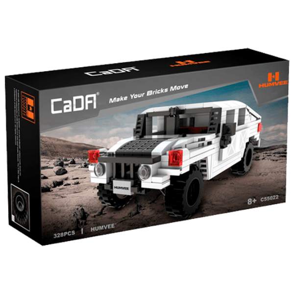 Конструктор CaDa Hummer Humvee Автомобиль/ Белый photo 1