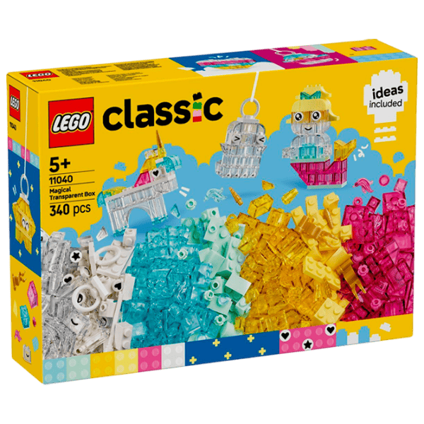 Constructor LEGO Magical Transparent Box Clasic/ Multicolor photo 1