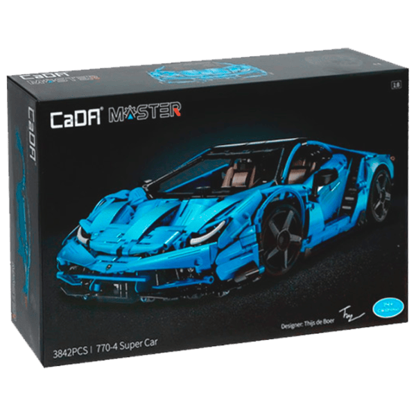 Конструктор CaDa Lamborghini Centenario Автомобиль/ Синий photo 1