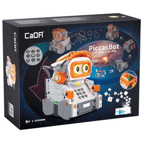 Конструктор с радиоуправлением CaDa Painting Robot Робот/ Серый photo 1